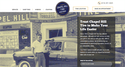 Desktop Screenshot of chapelhilltire.com